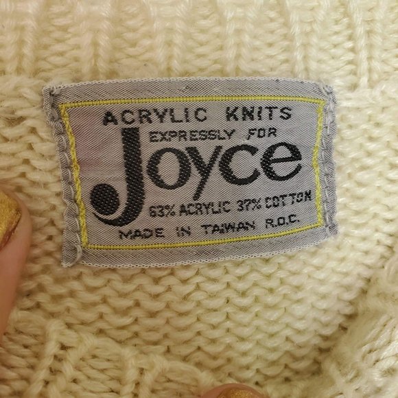 Vintage Expressly For Joyce Acrylic Striped Sweate - Picture 2 of 7